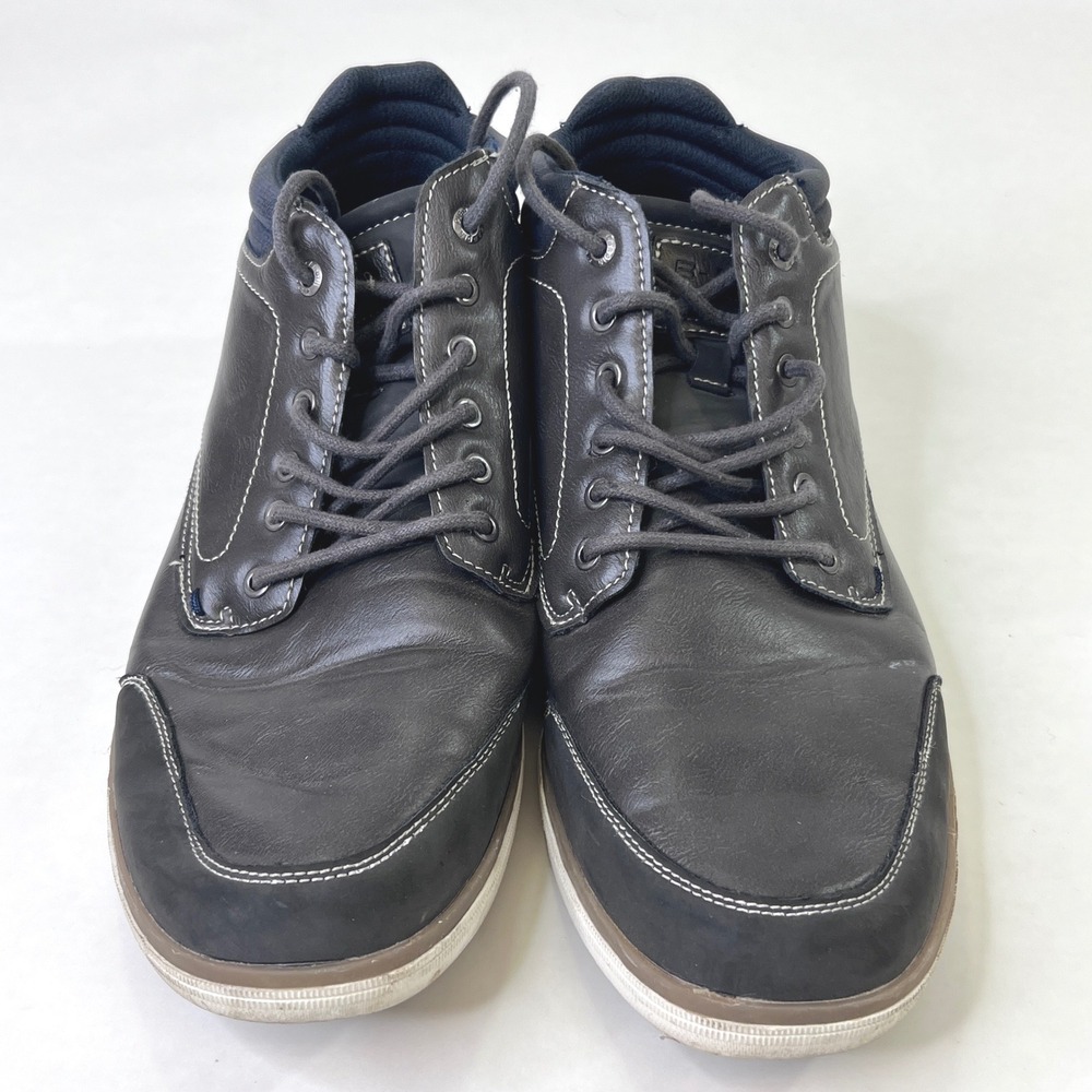 B-52 by Bullboxer Gerry Mens Grey Mid Top Sneakers Size 13 97-X5-8048B